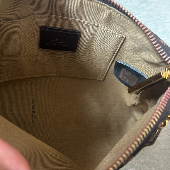 Fendi Monogram Canvas Wristlet Pochette - Picture 5 of 16